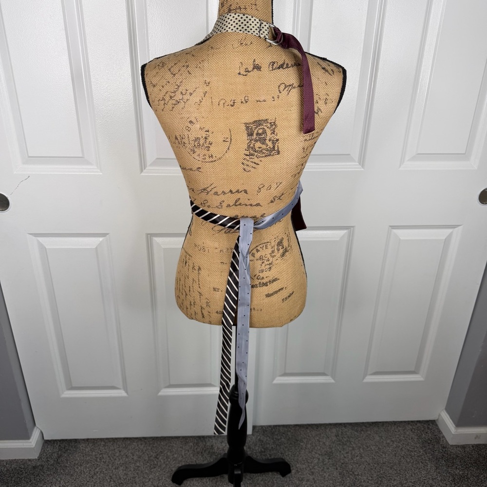 Statement Patchwork Tie Halter Vest Top | Size M … - image 15